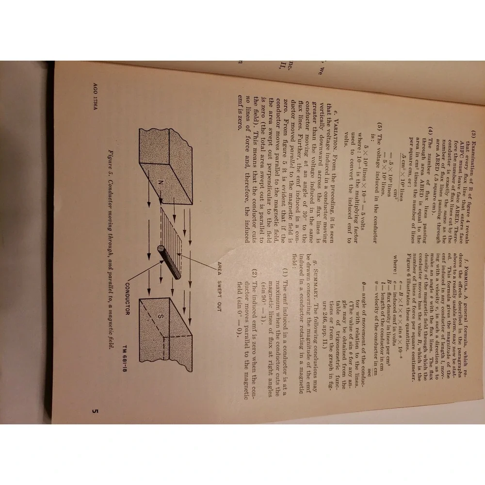 Vintage Department of the Army 1951 Technical Manual TM11-681 Electrical